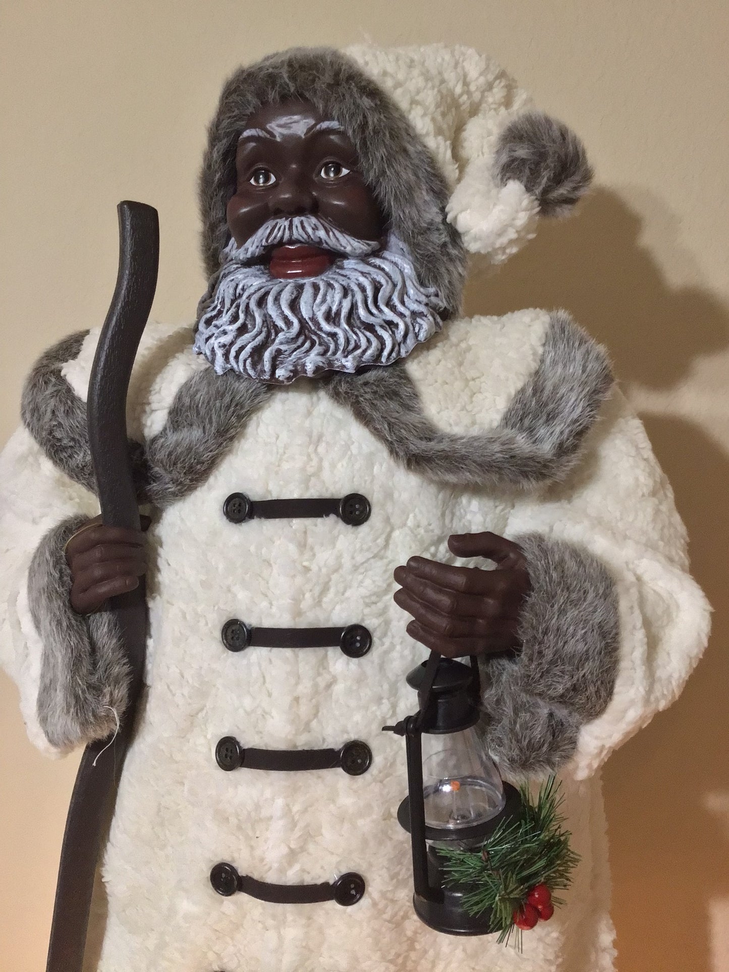 Saint Nick in White