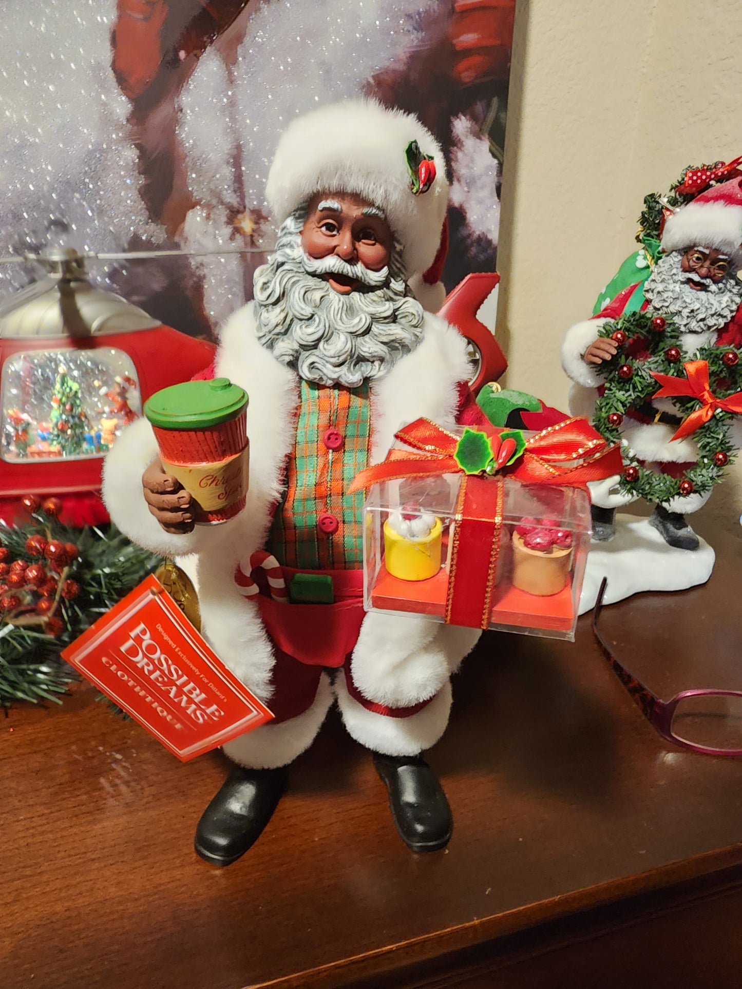 Possible Dreams Coffee Break Santa