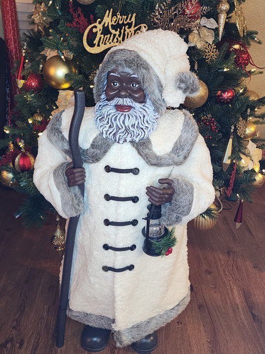 Saint Nick in White