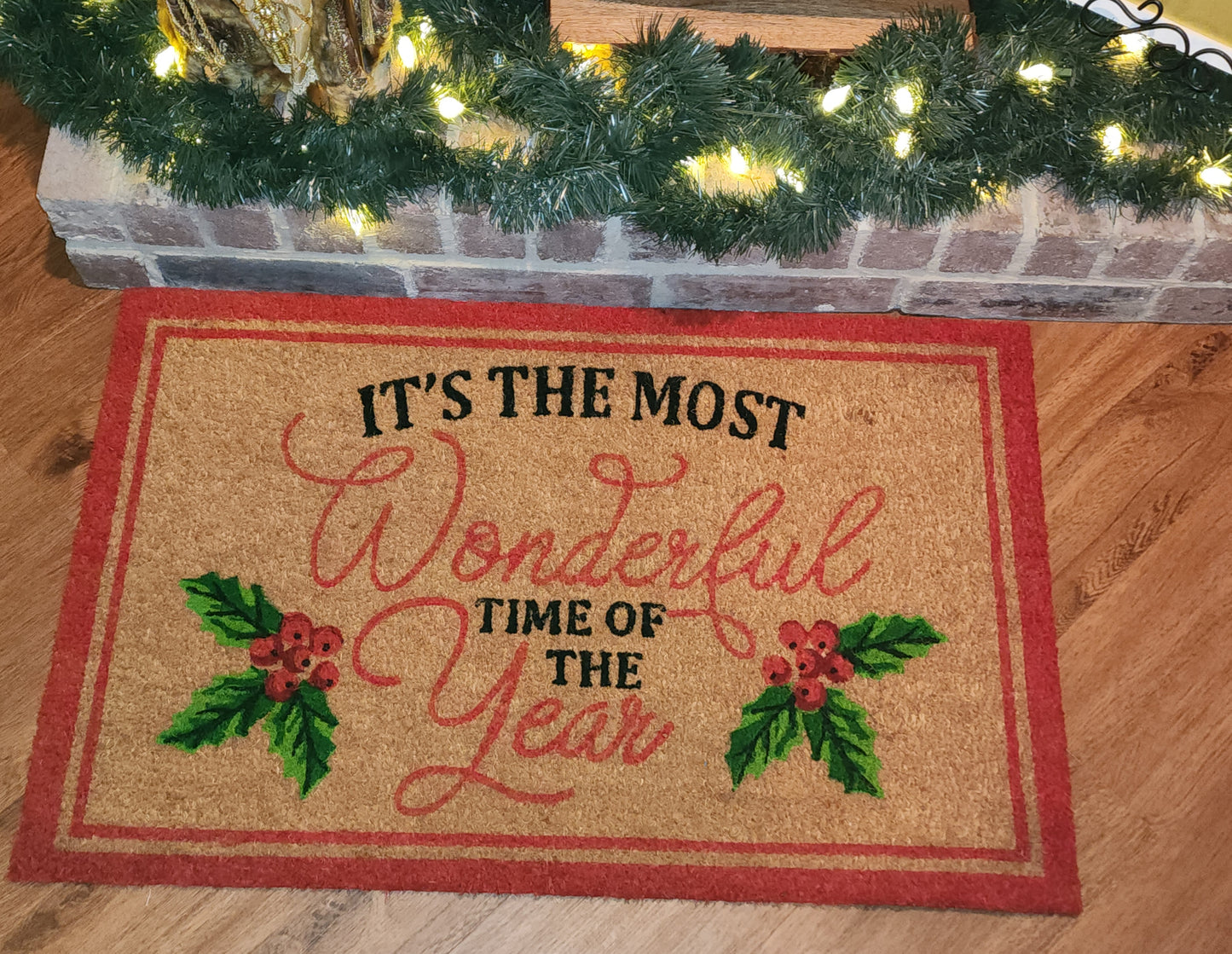 It's The Most Wonderful Time of the Year Doormat