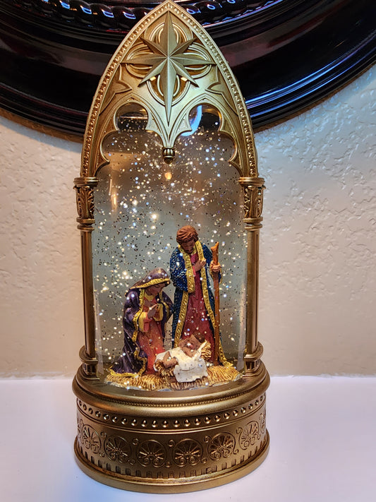 Nativity Scene Snow Globe