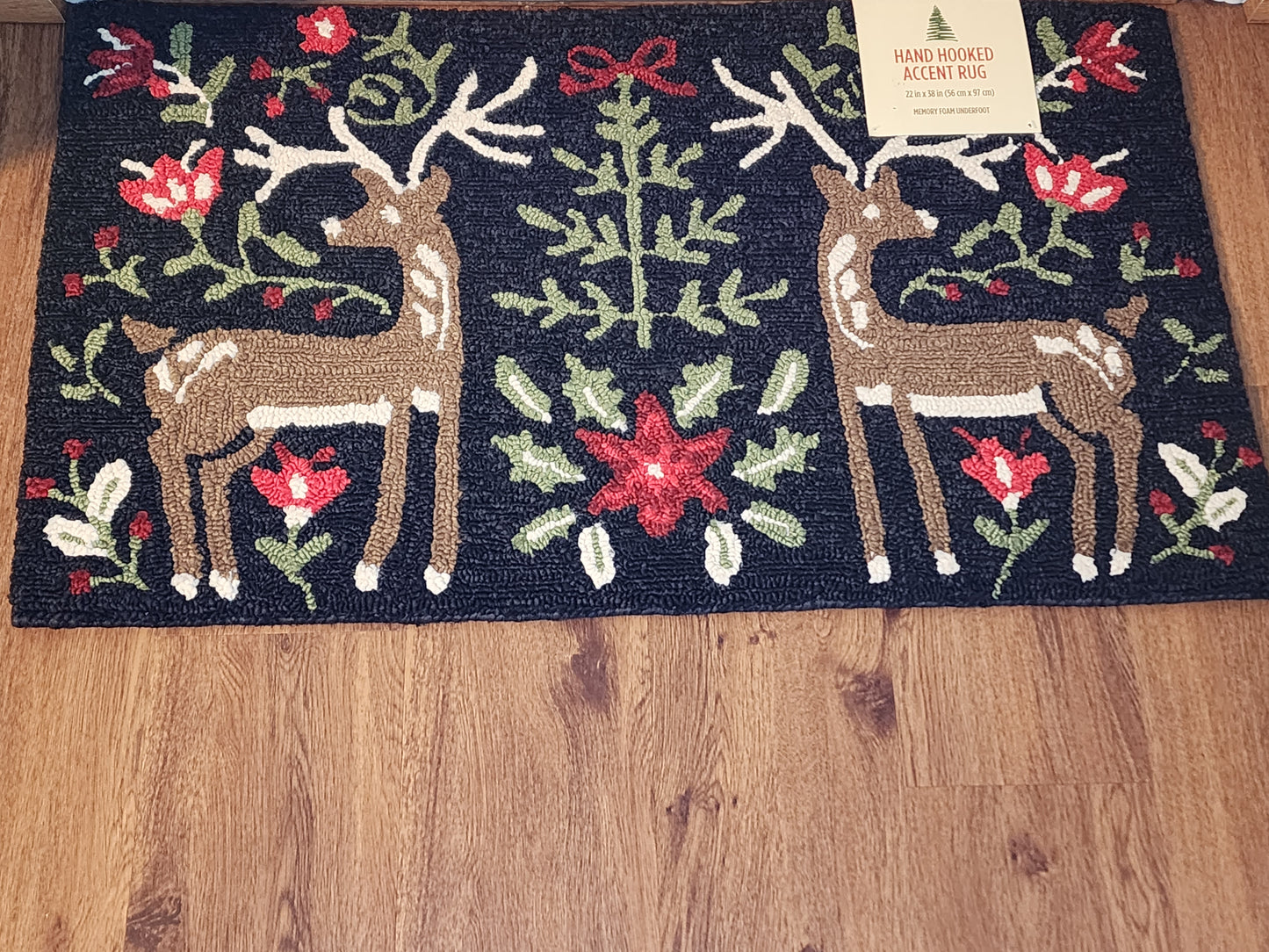 Hand Hooked Door Rug