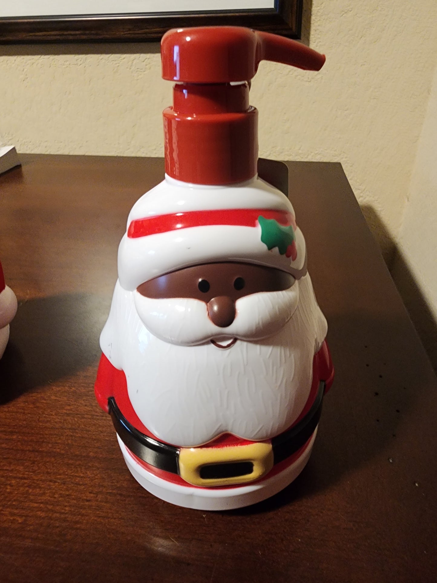 Black Santa Hand Soap Dispensers