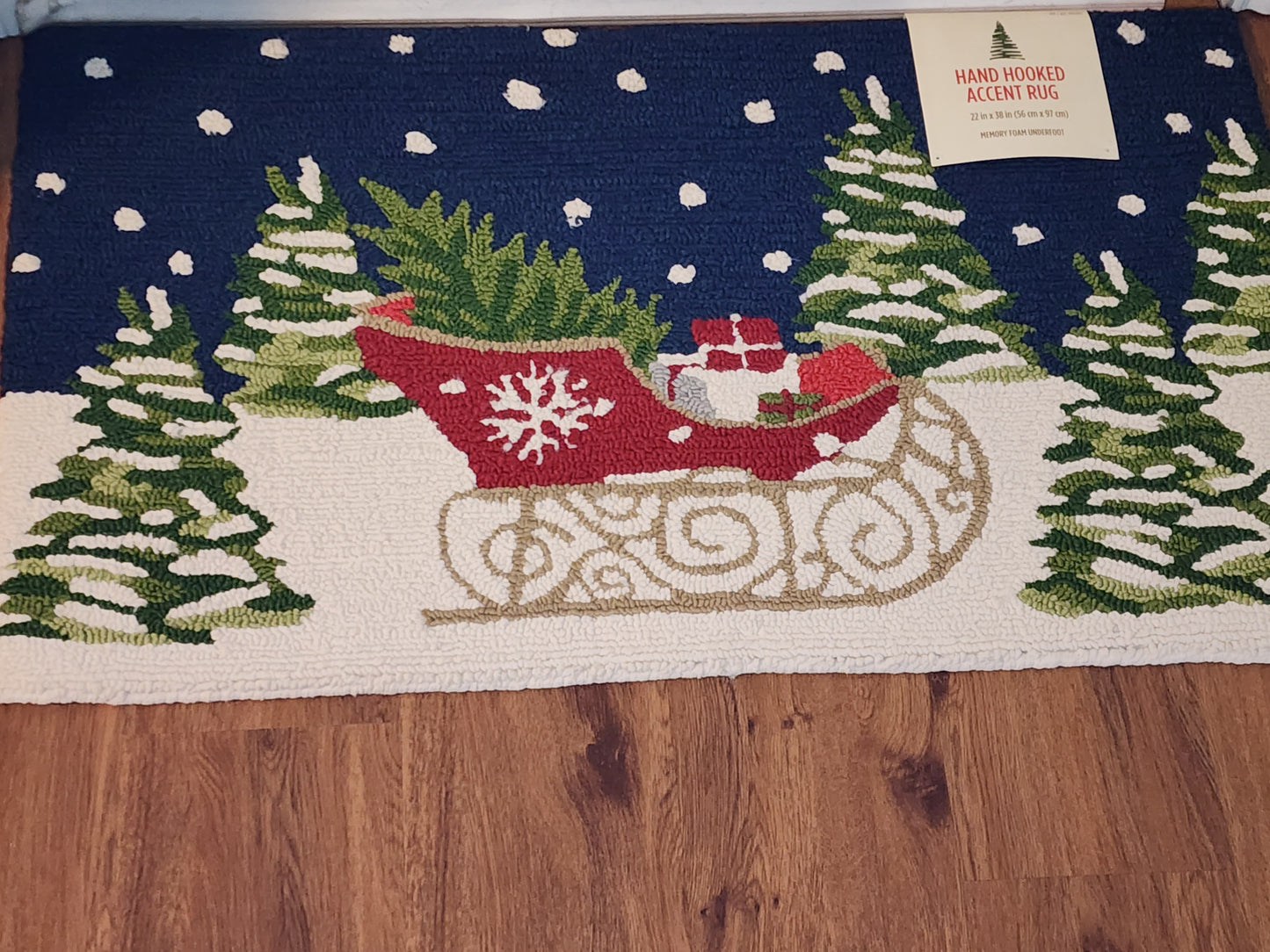 Hand Hooked Door Rug