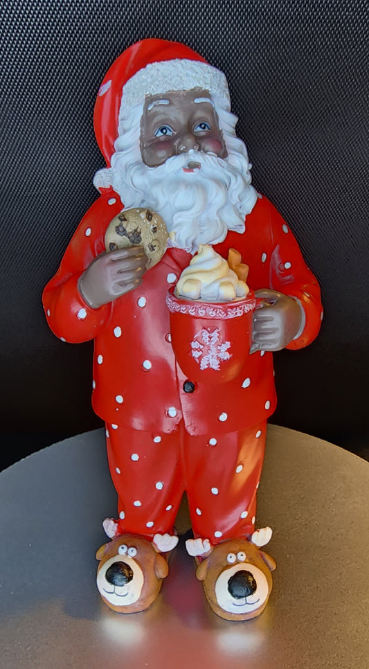 Hot Cocoa Santa in Pajamas